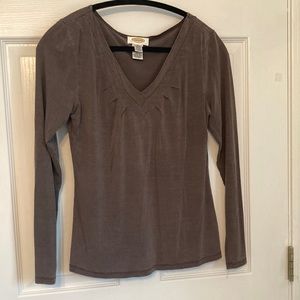 Talbots Slinky Lyocell Fancy Tee